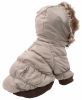 CloMetallic Fashion Pet Parka Coat