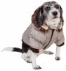 CloMetallic Fashion Pet Parka Coat
